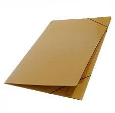 CARPETA 3 SOLAPAS C/ELAST KRAFT