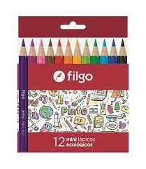LAPICES DE COLORES CORTO PINTO X12 FILGO