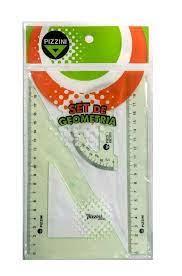 SET GEOMETRIA PIZZINI ESC. 3PIEZAS CR/CE