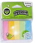 SEÑALADORES AUTOADHESIVO PIZZINI PASTEL