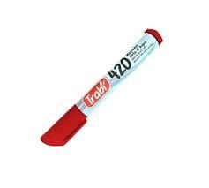 MARCADOR TRABI 420 AL AGUA PTA RED ROJO