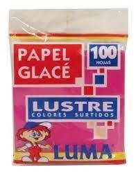 PAPEL GLACE LUMA COMUN TACO x 100 LUMA