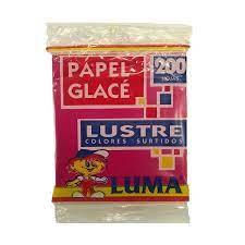 PAPEL GLACE LUMA COMUN TACO x 200 LUMA