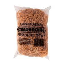 Banda elasticas bolsa x 250 gr Credencial