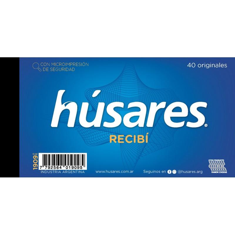 Talonario husares recibi mignon 1909