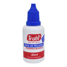 Tinta azul Trabi p/marcadores pizarra