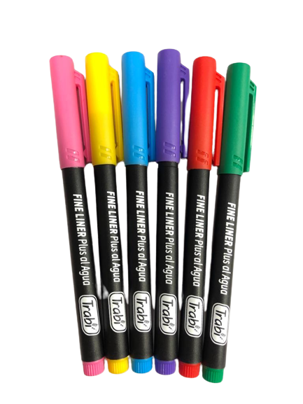 Marcador Trabi fine plus colores varios