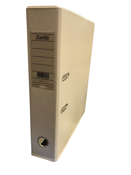 Registrador Bantex pvc t/o blanco