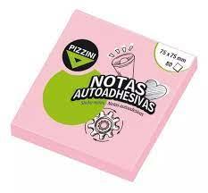 Nota autoadhesivo Pizzini Spazio 75x75 50hj