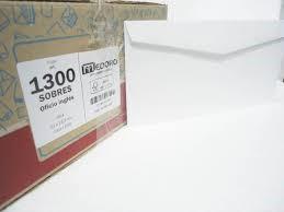 1300 SOBRE T/O INGLES 12X23.5 X 500 unidades - 65Gr