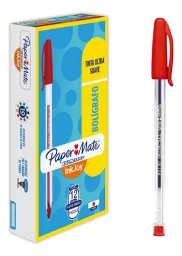  BOLIGRAFO PAPER MATE KM INKJOY 100ST ROJO