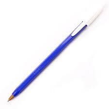 BOLIGRAFO BIC 1MM OPACO MEDIA AZUL