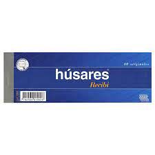 Talonario husares recibi chico 1902