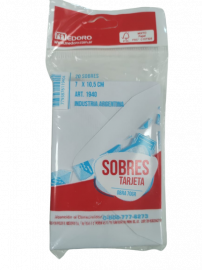 Sobre tarjeta 7 x 10.5