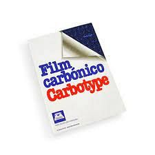 Papel carbonico azul film Carbotype x 50