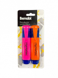 Resaltador fluo x2