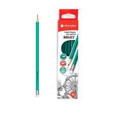 Lapiz negro Skycolor infinity HB caja x12